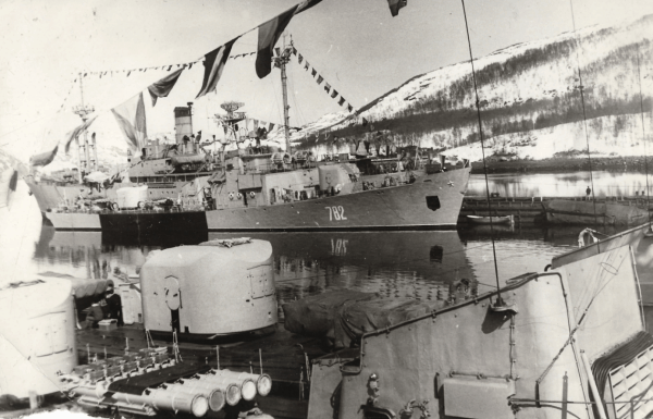 Весна в Ара-Губе, корабли 130 бригады противолодочных кораблей