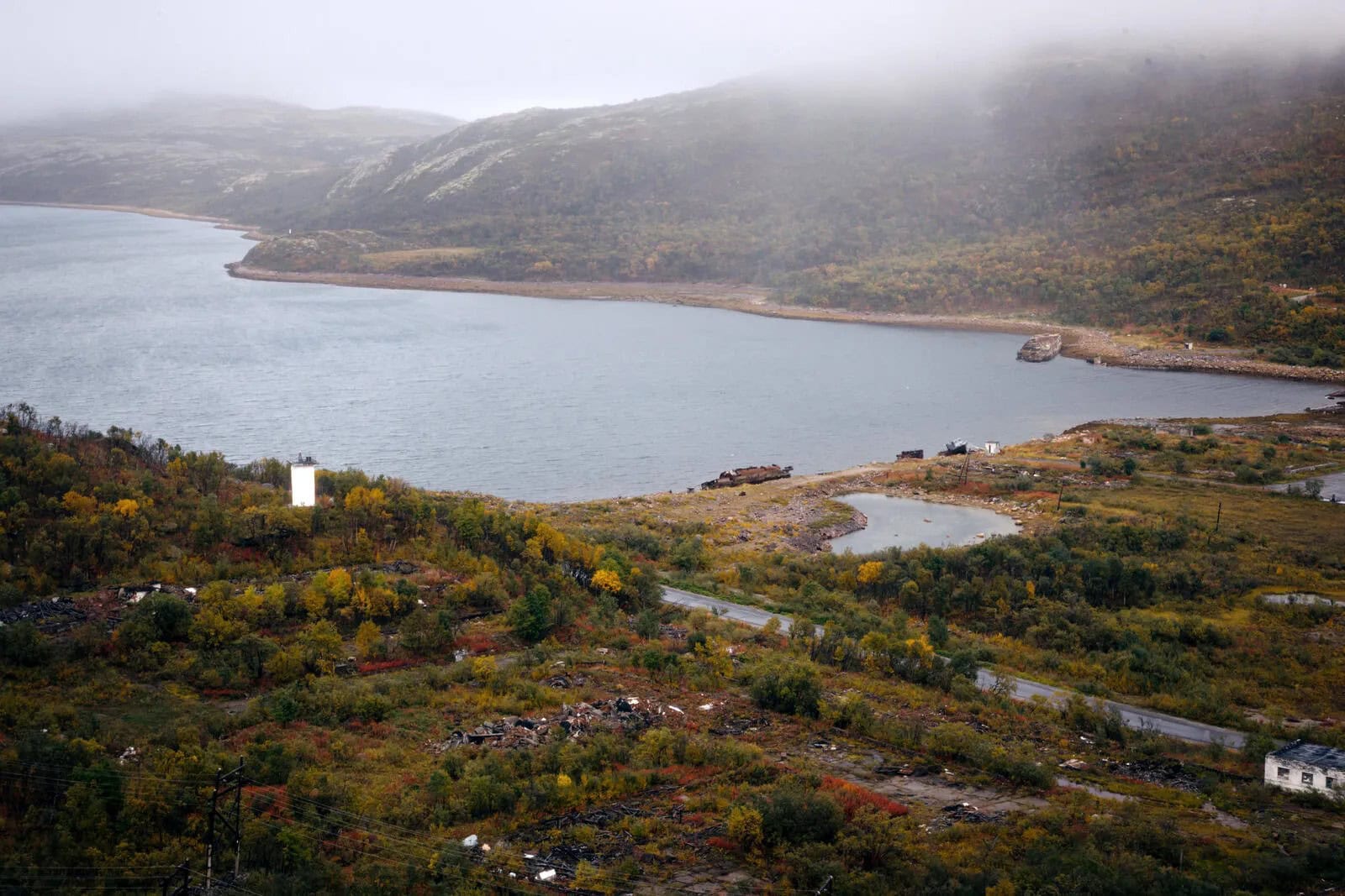 Ара-Губа, южная часть, сентябрь 2022 года