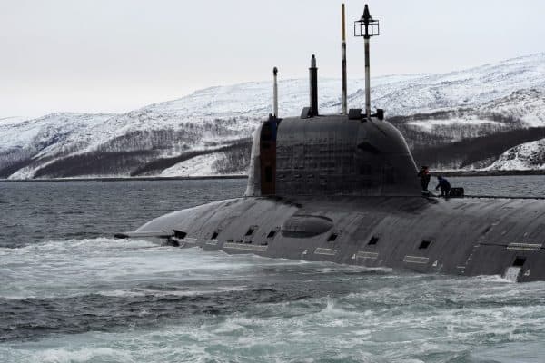 АПЛ К-560 «Северодвинск», Западная Лица, ноябрь 2014 года