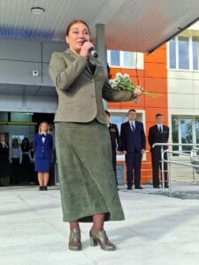 Видяево, 1 сентября 2025 года, открытие мемориальной доски в честь Героя России Геннадия Петровича Лячина